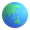 globe showing asia australia